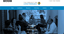 Desktop Screenshot of livedtheology.org